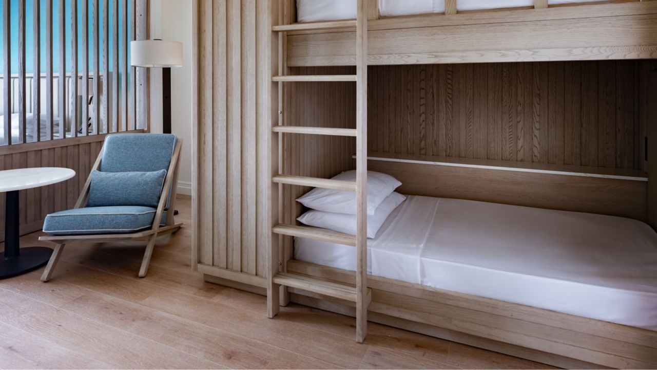 guest room bed
