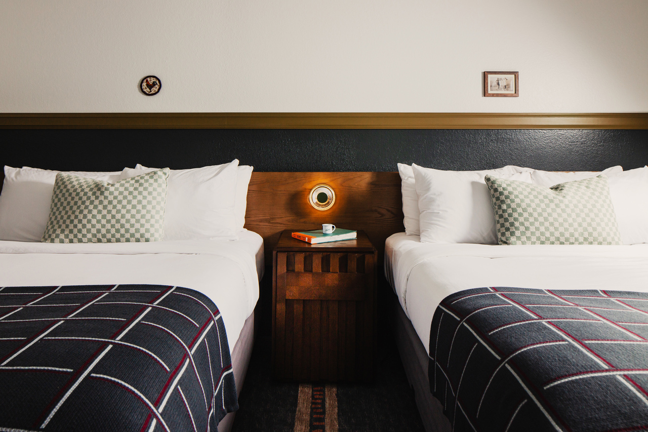 hotel bed