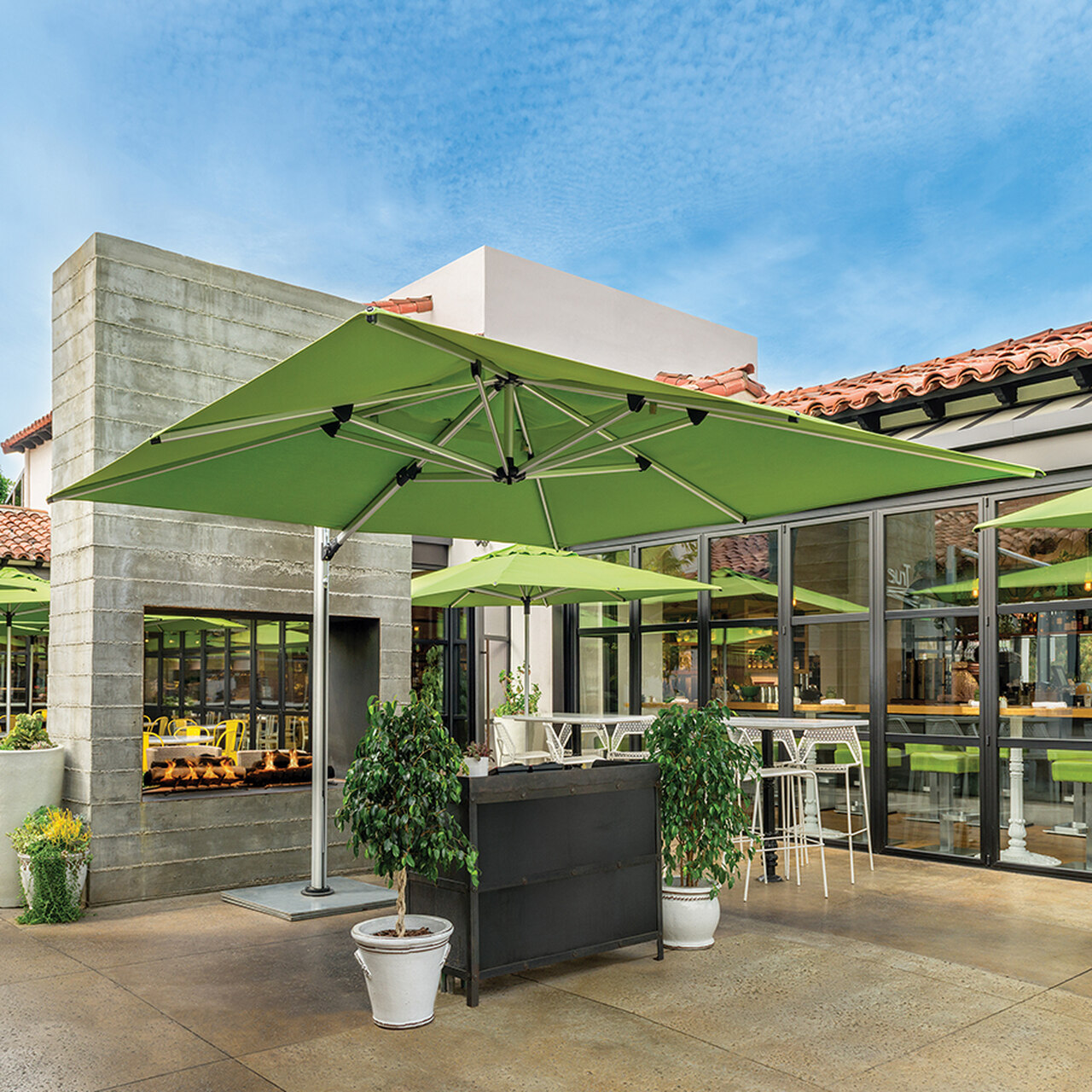 outdoor commerical canopy