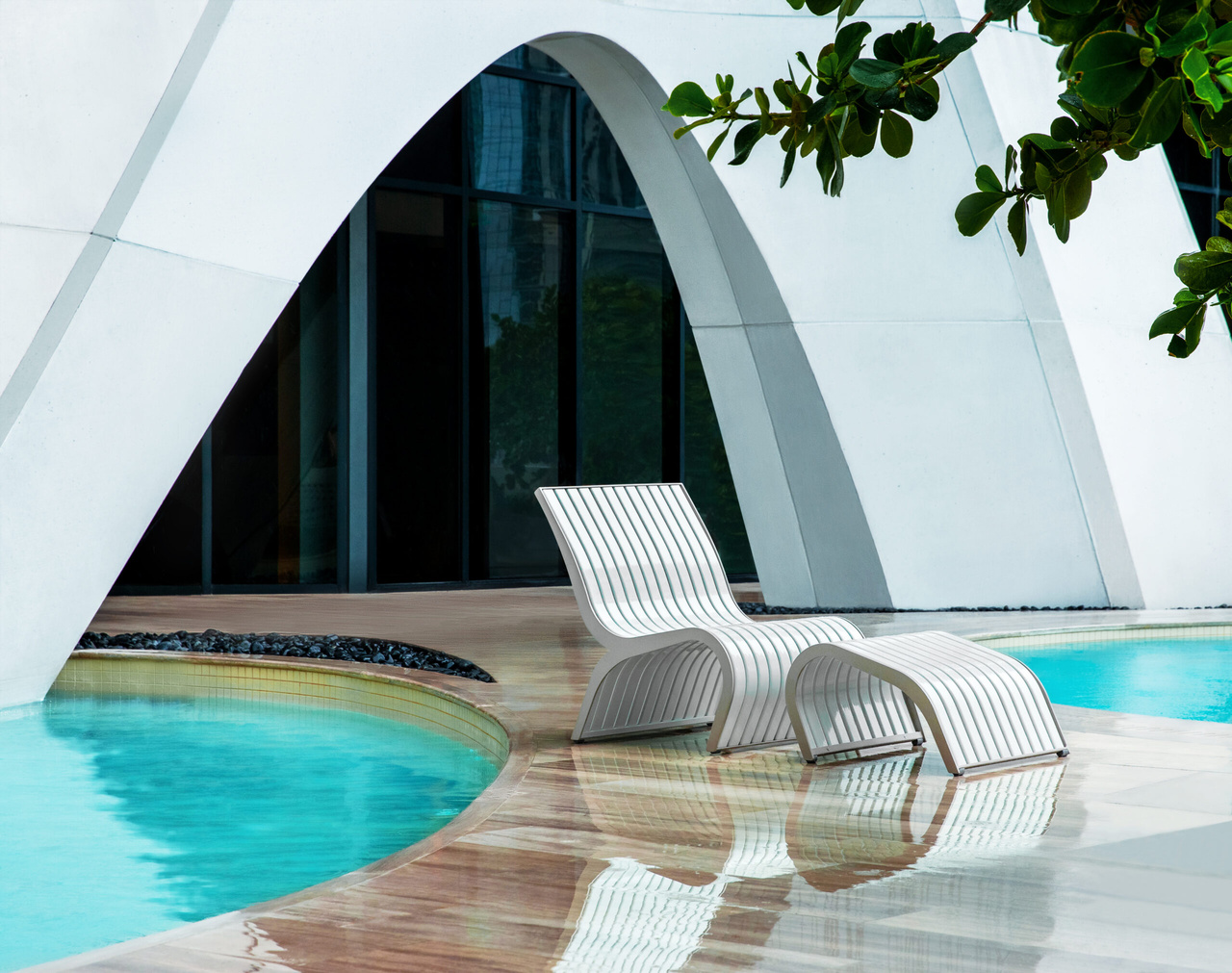 pool lounge chair