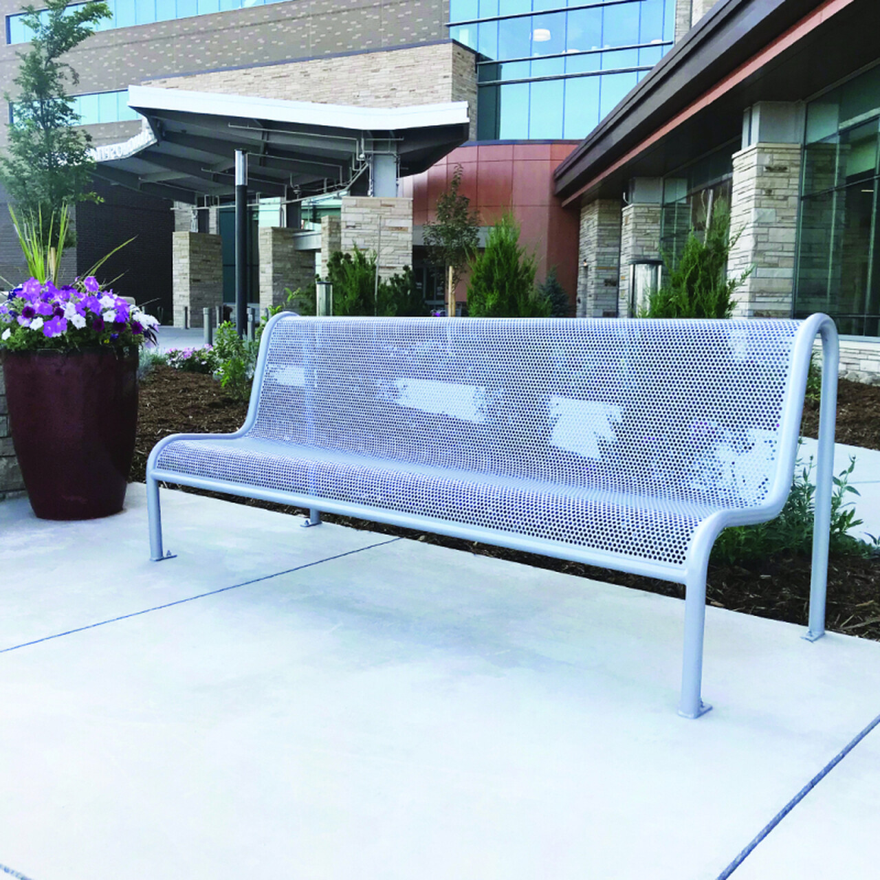 outdoor bench