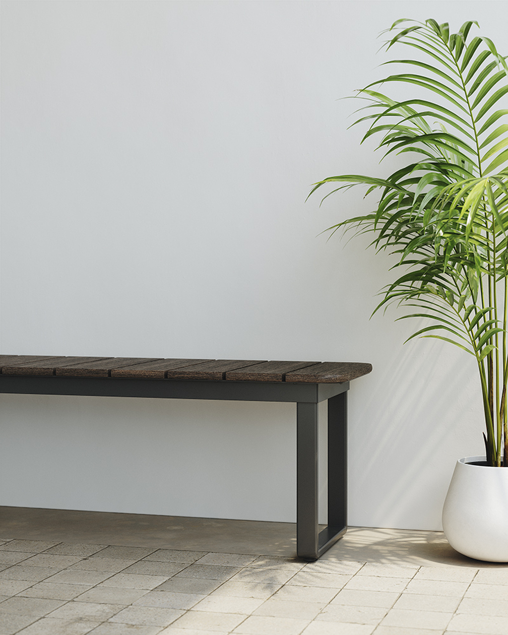 outdoor bench