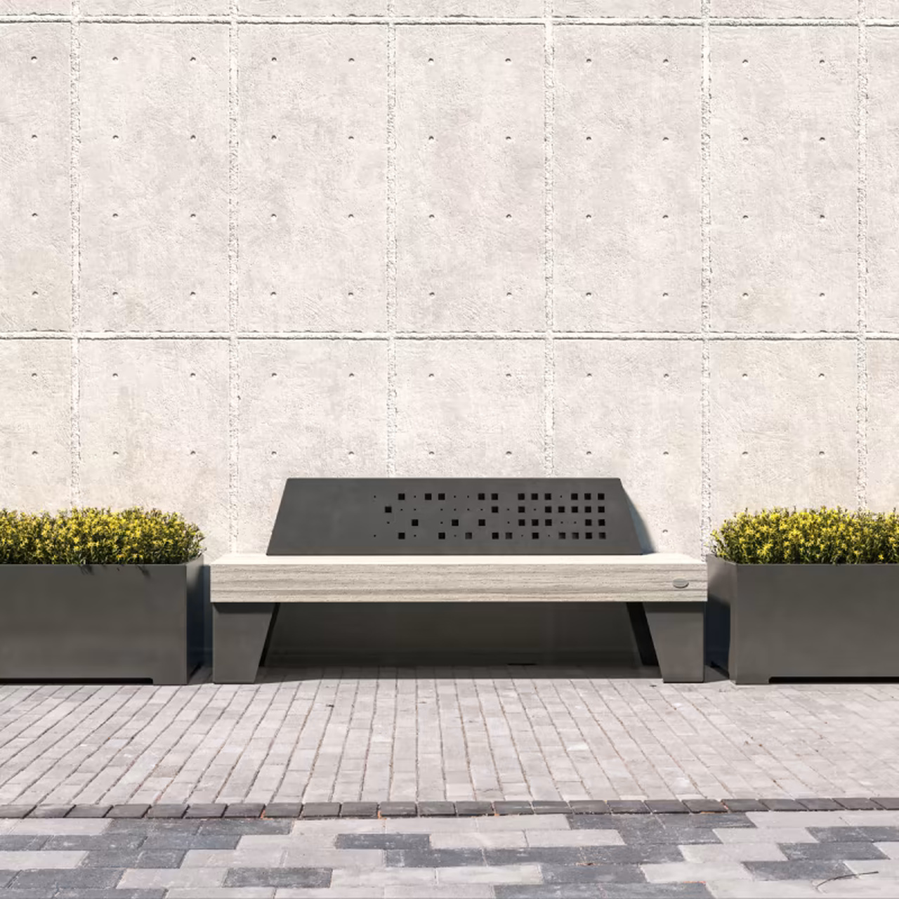 outdoor bench