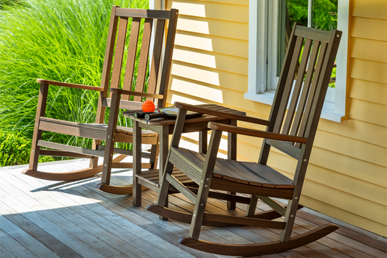 outdoor rocking chair