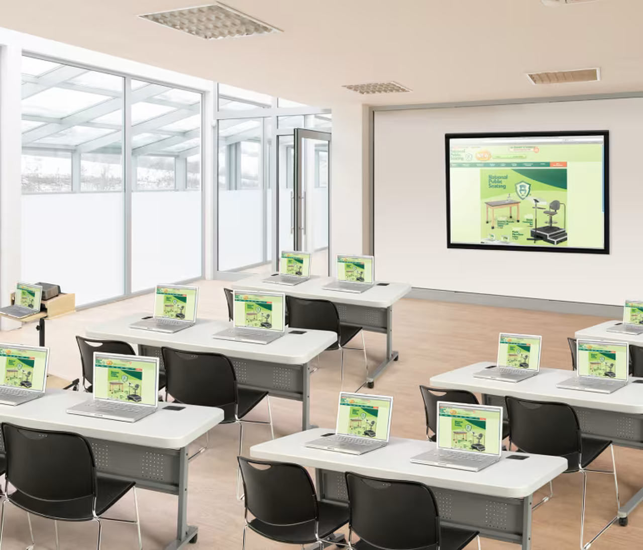 computer lab furniture