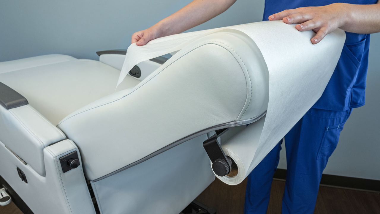 exam chair covering