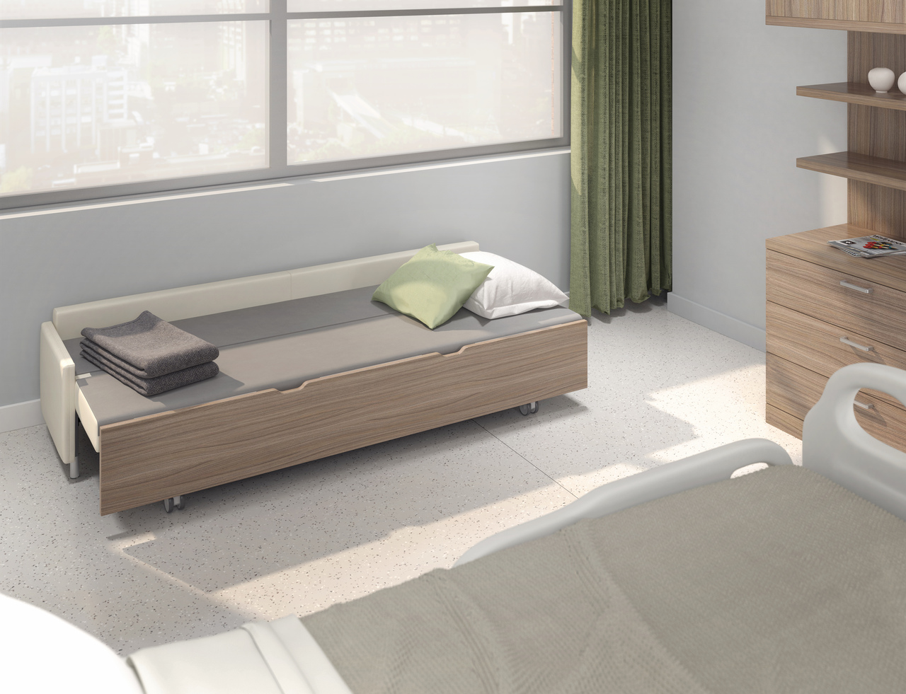 hospital sleeper sofa