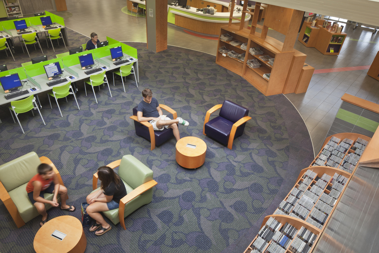 library computer lab furniture