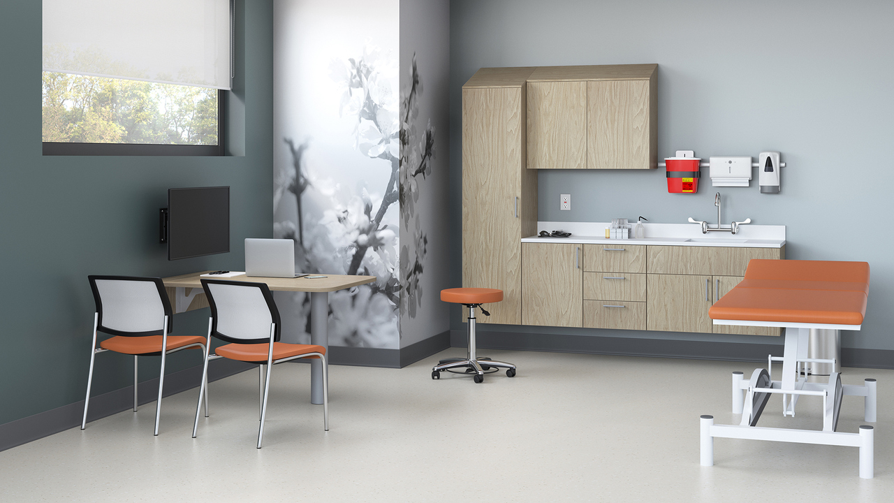 modern exam room furniture