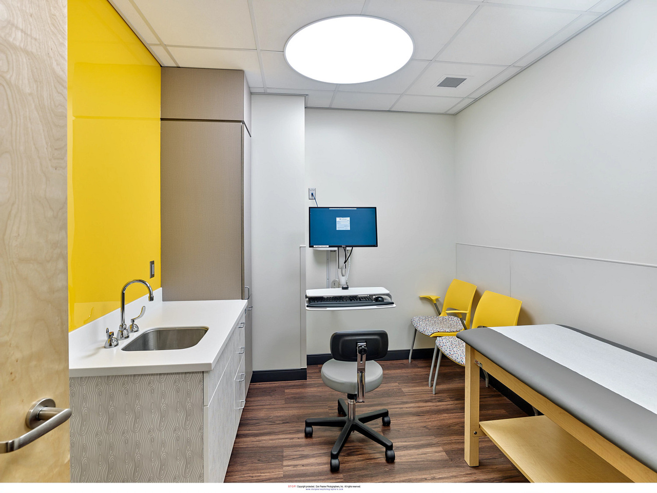 pediatric exam room