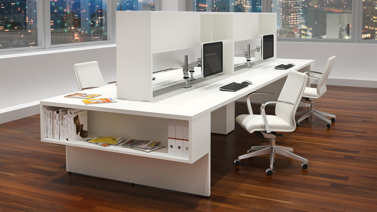 modern office desk