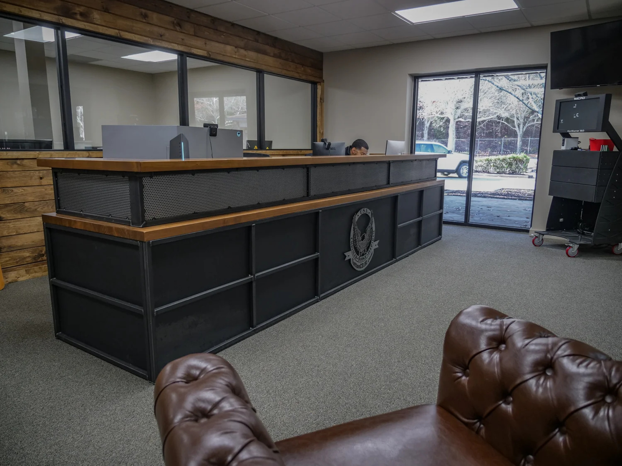 reception desk