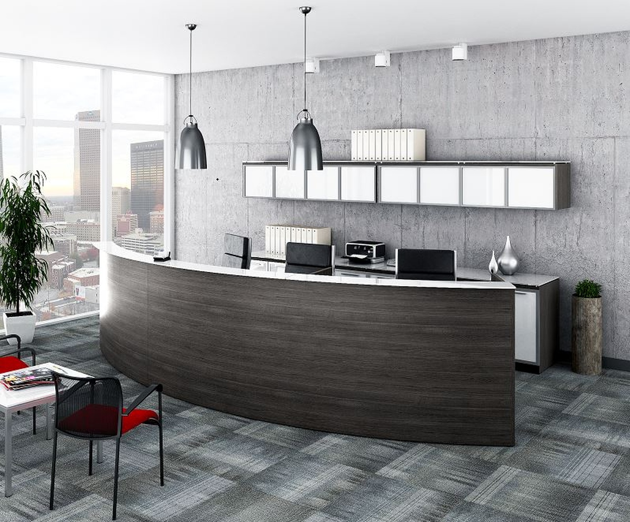 reception desk